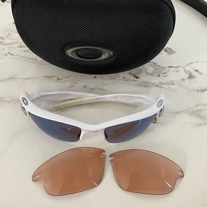 Oakley fast jacket polarized sunglasses